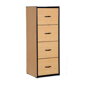 Arquivo p/ pasta suspensa com 4 gavetas