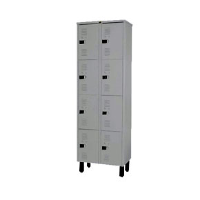 Roupeiro de ao 8 portas pequeno