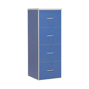 Arquivo 4 gavetas em MDF para Pasta Suspensa