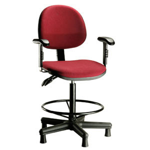 Cadeira Caixa Executiva Back system Com brao Regulavel