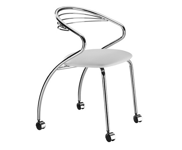 Cadeira Com Rodinhas Milano 103