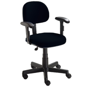 cadeira Secretaria com brao regulavel