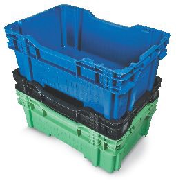 Caixa plastica empilhavel 39 L