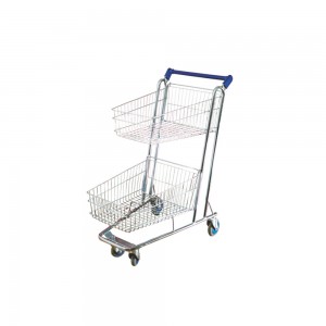 CARRINHO SUPERMERCADO DUPLOCAR 92 L IDEAL