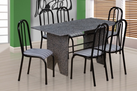 Conjunto de Mesa Berlim e Cadeira Madri