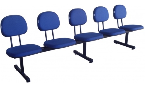 Longarina Secretaria 5 Lugares