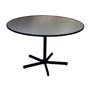 Mesa de reunião redonda MDF